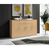 Kommode Sideboard Highboard Mehrzweckschrank Anrichte Schrank LILLY 13 Buche Nb.