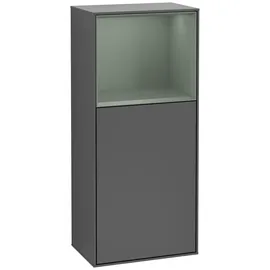 Villeroy & Boch Finion G500GMGK Seitenschrank 41,8 x 93,6 cm Grün Holz, MDF, Furnier