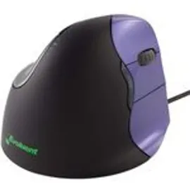 Evoluent VerticalMouse 4 Small schwarz/lila