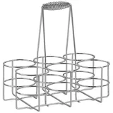 Kela Flaschenträger Loop Metall silber glänzend