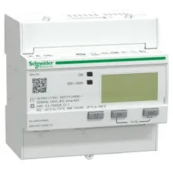 Schneider Electric A9MEM3100 Energiezähler iEM3100, 3-phasig, 63A, mit Teilzähler, Genauigkeitsklasse 1