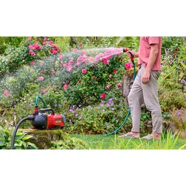 Einhell Akku-Gartenpumpe AQUINNA 36/30 Solo 3.000 l/h inkl. Saugschlauch
