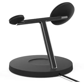 Belkin BoostCharge Pro Drahtloses 3-in-1-Ladegerät mit MagSafe 15W schwarz