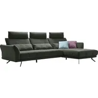 die planbar Eckcouch Polyester L-Form 3-Sitzer Grün