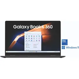 Samsung Galaxy Book4 360 15,6" 16 GB RAM 512 GB SSD Core 7 Gray