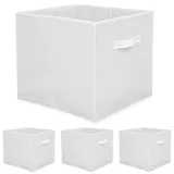 Dune Design Faltbox Set 33 x 38 x 33 cm 4-tlg. weiß