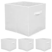 Dune Design Faltbox Set 33 x 38 x 33 cm 4-tlg. weiß
