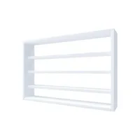 VCM Osado Wandregal 60 x 10 x 40 cm Weiß