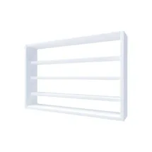 VCM Osado Wandregal 60 x 10 x 40 cm Weiß
