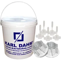 Karl Dahm Maxi Set Nivelliersystem transparent 2 mm, Art.-Nr. 12548