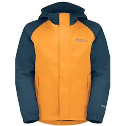 Jack Wolfskin Regenjacke Tucan (leicht, winddicht, wasserdicht) orange Kinder