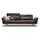 creation by rolf benz 4-Sitzer CR.460 Designsofa, erstklassiger Sitzkomfort, verst. Rückenlehne, Sockel in Eiche, Füße Eiche natur, Breite 248 cm braun|grau