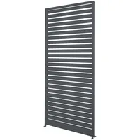 Mendler Aluminium Lamellenwand für Pergola HWC-N94 3x3m, Lamellenpaneel Modul