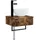 vidaXL Wandmontiertes Waschbecken 40 x 35 x 39 cm