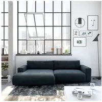 Musterring Ecksofa LUCIA zeitlos, bequem, schöne Detailverarbeitung Breite 296cm, L-Form schwarz