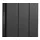 Mendler Windschutz WPC-Sichtschutz Sarthe 98 x 189 x 9 cm Grau WPC