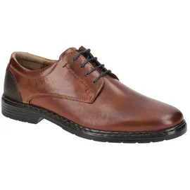 Josef Seibel Alastair 01,Weite K (Extra weit),lose Einlage,maennlich,Men's,Man,schnürschuhe,Braun (Cognac-Kombi),39 EU / 6 UK