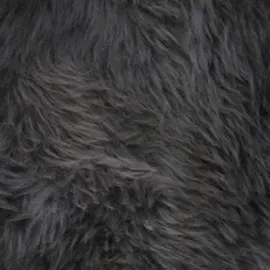 Heitmann-Felle Doppel-Lammfell Fellteppich 62 x 175 cm Grau