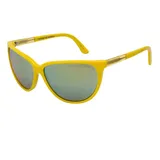Porsche Design Damen Sonnenbrille P8588, Gr. Medium, Gelb (Gelb C)