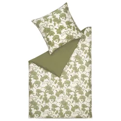 SCHÖNER WOHNEN-Kollektion Bettwäsche Orchid 155 x 220 cm Satin Grün