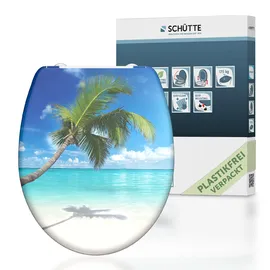 Schütte WC-Sitz Carribean Duroplast mit Absenkautomatik & Schnellverschluss
