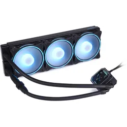 Alphacool 11996, Behälter, Acryl, Messing, Kupfer, Nickel, Edelstahl, Schwarz, L