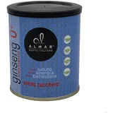 Almar Löslicher Kaffee-Ginseng Zero+, natürliches Ginsengpulver, pflanzliche Inhaltsstoffe, löslich ohne Zucker, Milchprodukte, Farbstoffe, Zusätze, 100% hergestellt in Italien – 400-Gramm-Dose