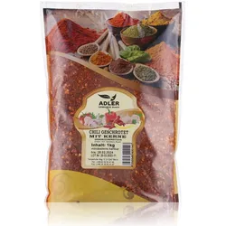 Adler Gewürze Chili geschrotet mit Kerne 1000g
