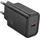 HOCO Ladegerät N60 USB-C PD 20W Schnellladen Schwarz | Schwarz