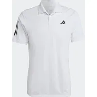 Adidas Club 3-Streifen Tennis Poloshirt White XL