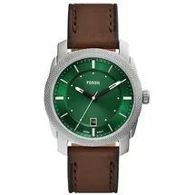Fossil Machine Quarz Edelstahl 45 mm FS6085