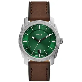 Fossil Machine Quarz Edelstahl 45 mm FS6085