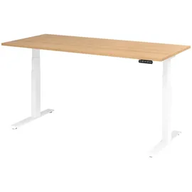 bümö Schreibtisch XDKB Eiche / Weiß