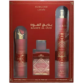 Lattafa Badee Al Oud Sublime Eau de Parfum 100 ml + Geschenkset