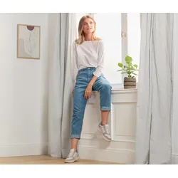 Tchibo - Mom-Jeans - Damen - Gr. 38 - dunkelblau