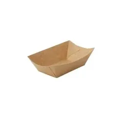 Greenbox Snackschalen, trocken & leicht fettige Speisen, braun DCA061231 , 1 Packung = 250 Stück, Fassungsvermögen: 200 ml