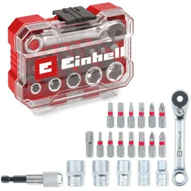 Einhell XS-CASE 21-tlg. Bit- und Steckschlüssel-Set