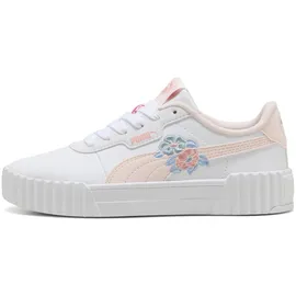 Puma Carina 3.0 Floral Kinder White/Jasmine Flower/Seafoam 37