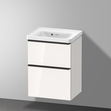 Duravit D-Neo Handwaschbecken mit Waschtischunterschrank mit 1 Auszug,