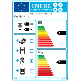 Vaillant Gas-Kompaktgerät ecoCOMPACT VSC 206/4-5 90 E
