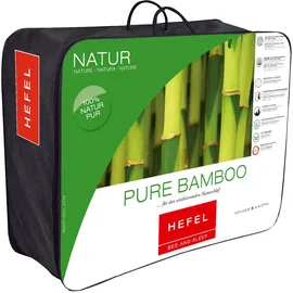 Hefel Pure Bamboo Bettdecke warm / 155x200 cm / 1330g