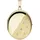 Jobo Medaillon oval 585 Gold Gelbgold