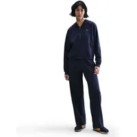Nike Damen Shirt W NSW NK CHLL FT FZ HDY, Größe XL in Blau MIDNIGHT NAVY/SAIL