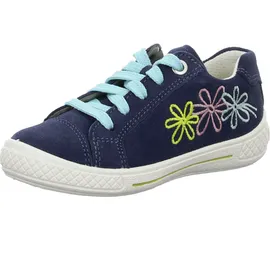 superfit - Schnürschuhe TENSY - BLUMEN in blau, Gr.27