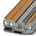 3050413 Trennklemme 5 2mm Schnellanschluss Grau 50St
