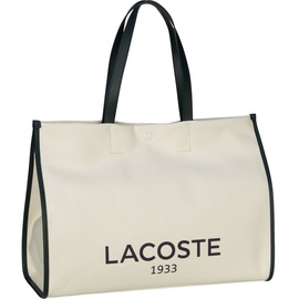 Lacoste Heritage Canvas Shopping Bag Farine - L Nude Damen