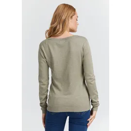 Oxmo Strickpullover Seagrass Melange L