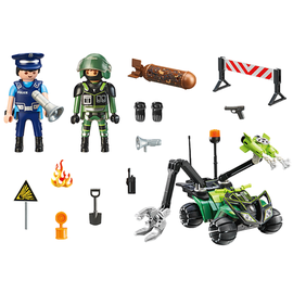 Playmobil City Action Starter Pack Polizei Gefahrentraining 70817