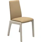 Stressless® Polsterstuhl Laurel, Low Back, Größe M, mit abgerundeten Beinen in Eiche gekalkt braun