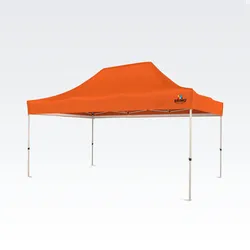 Festzelt 3x4,5m - ohne 3 Wänden - Orange